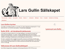 Tablet Screenshot of gullin.net
